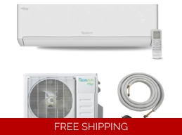 Daizuki 18,000 Btu Ductless Mini Split Heat Pump System